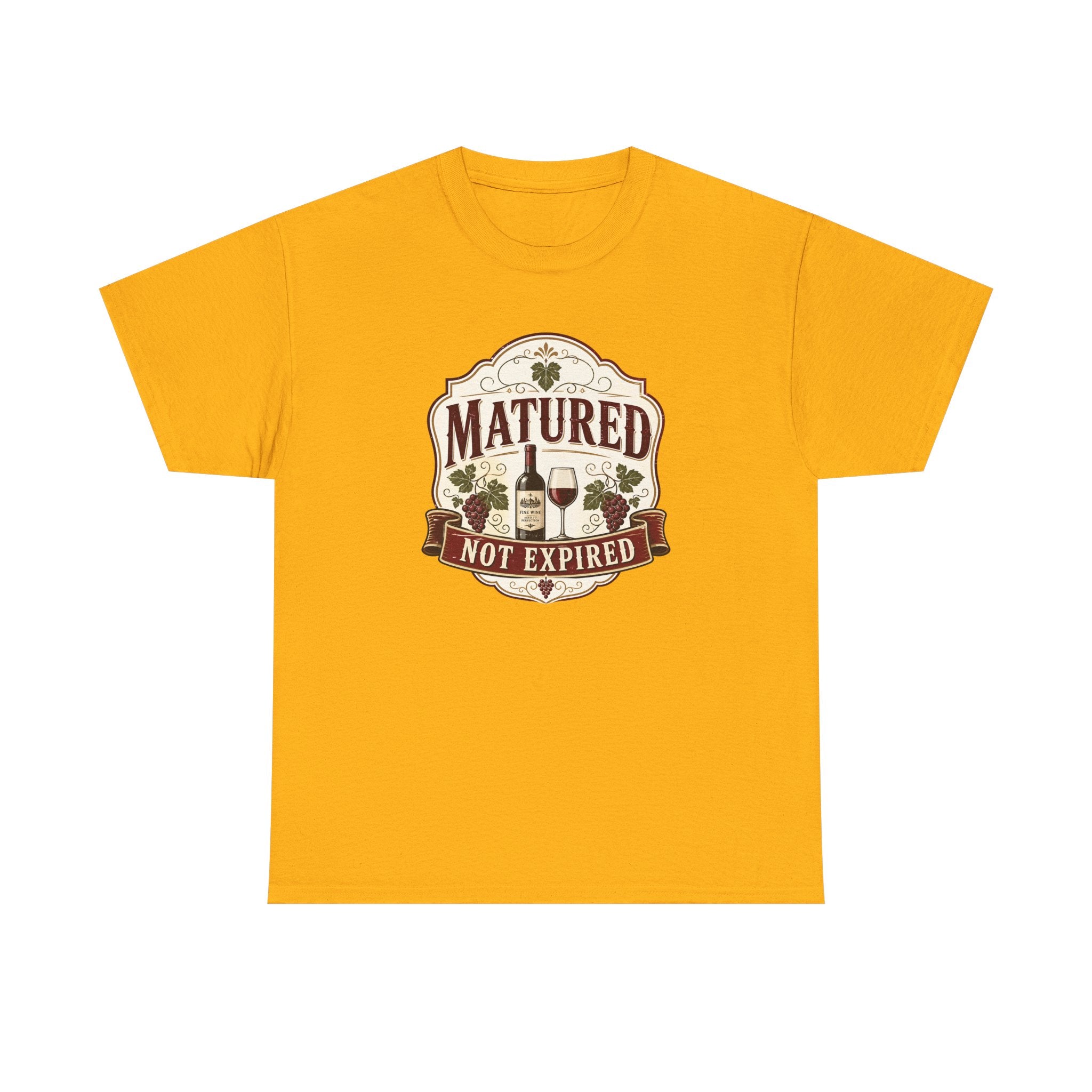 Matured Not Expired Wine