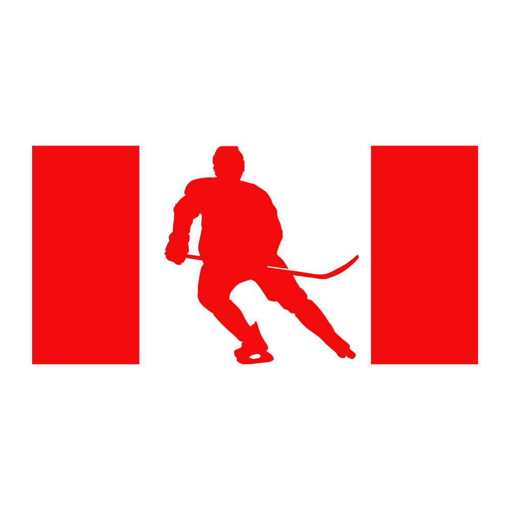 Canadian Hockey Flag