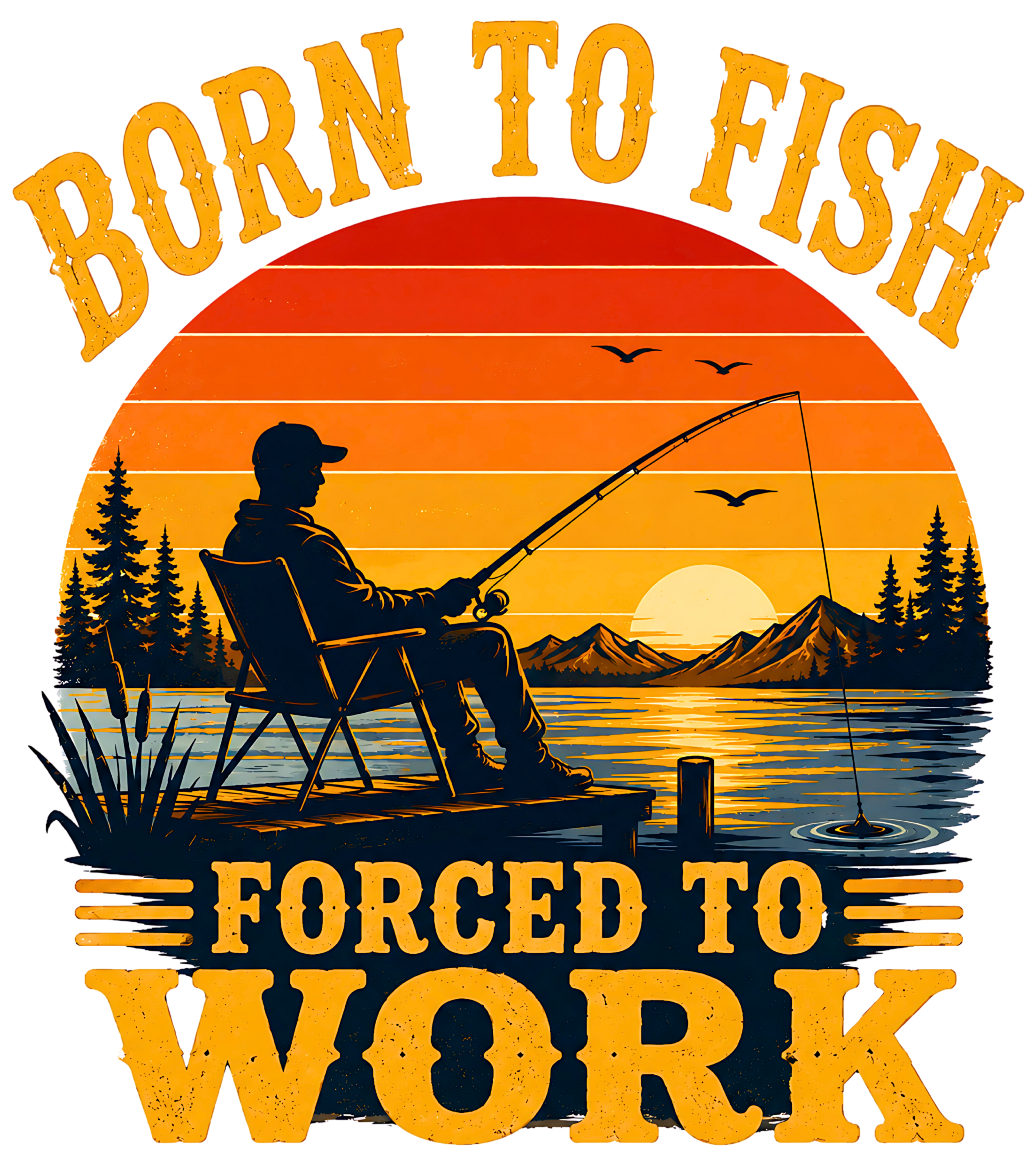 Born To Fish, Forced To Work