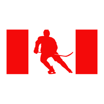 Canadian Hockey Flag