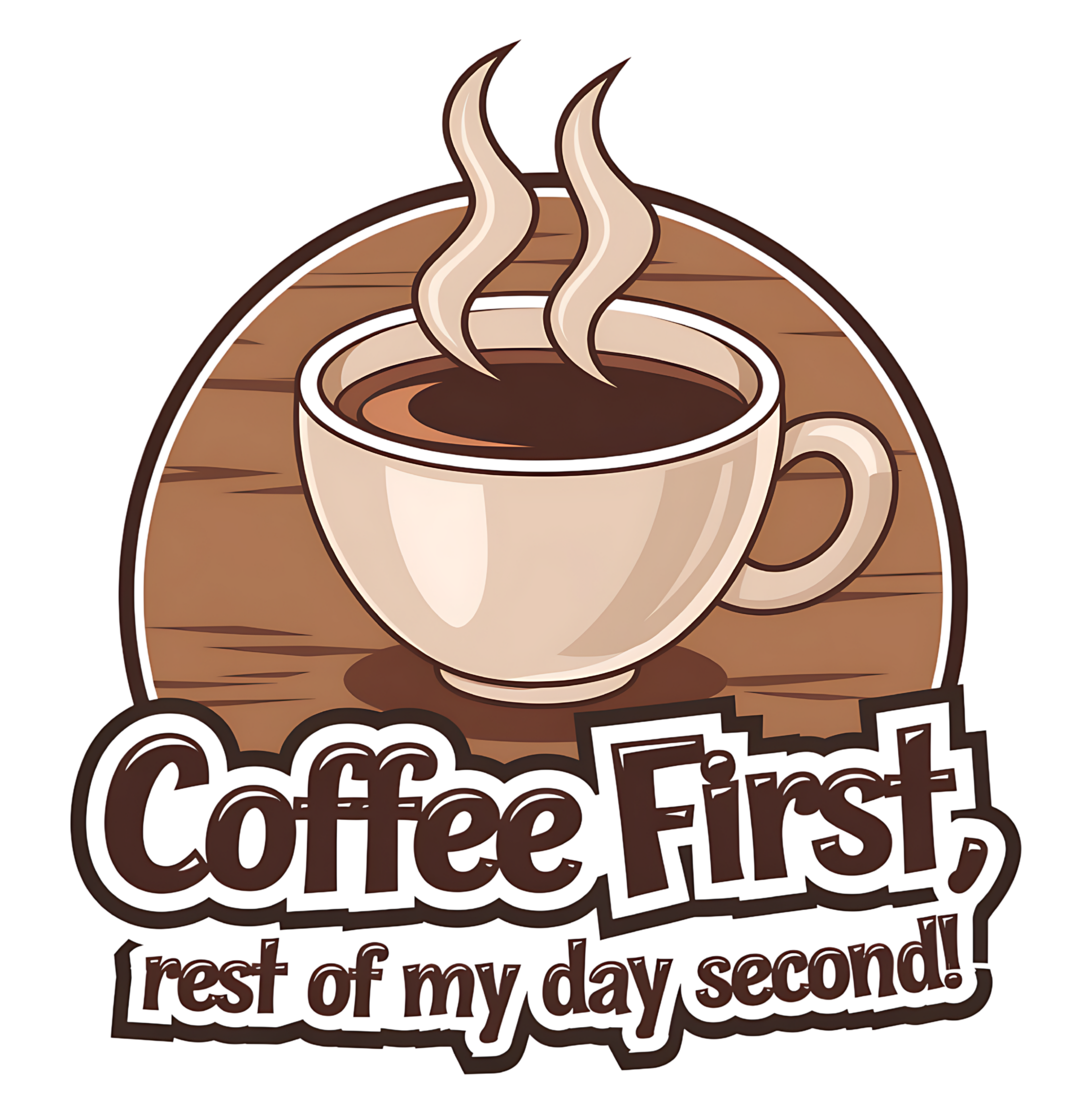 Coffee First, Rest of My Day Second