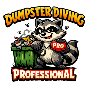 Dumpster Diving Professional - Raccoon