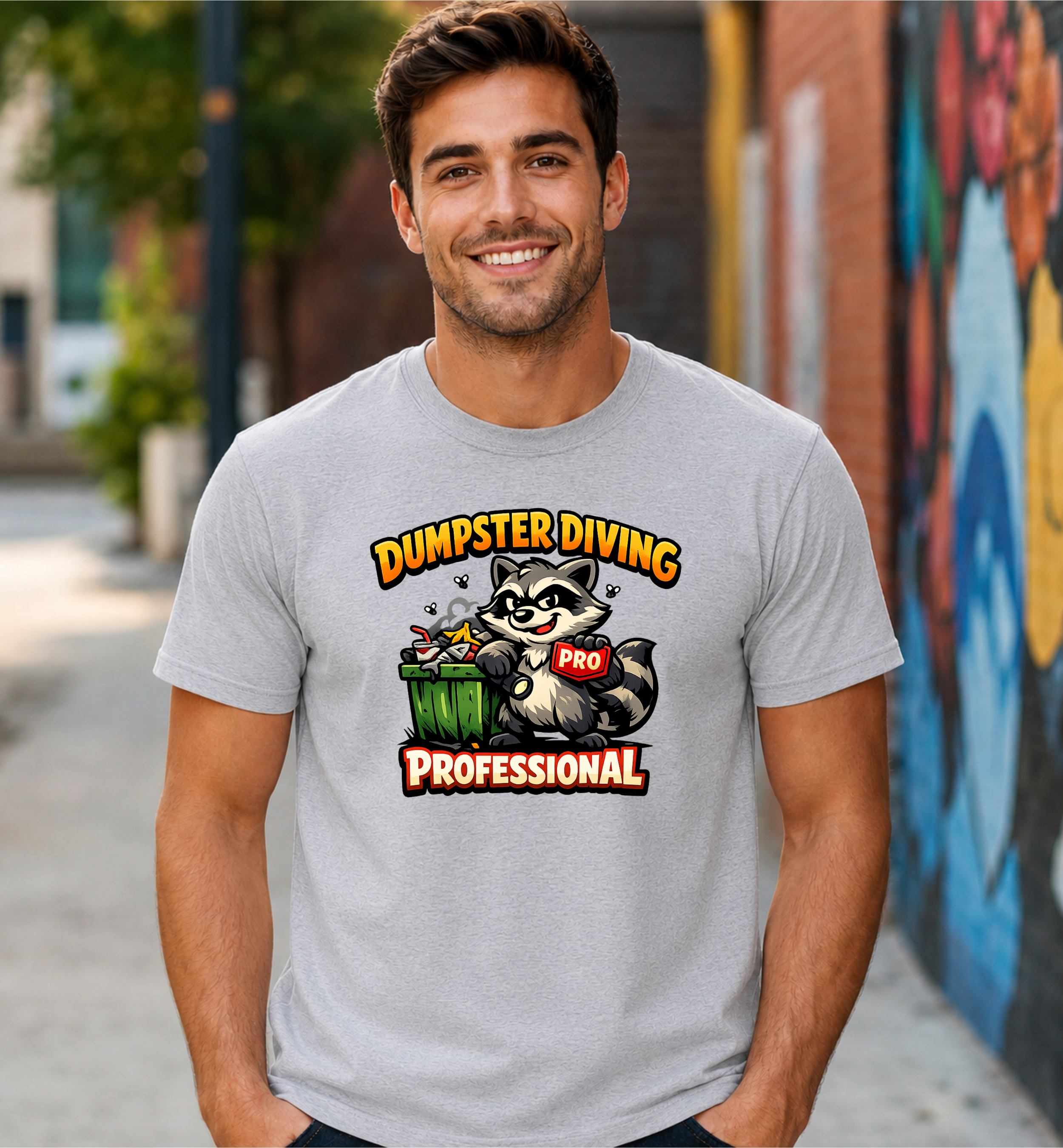Dumpster Diving Professional - Raccoon