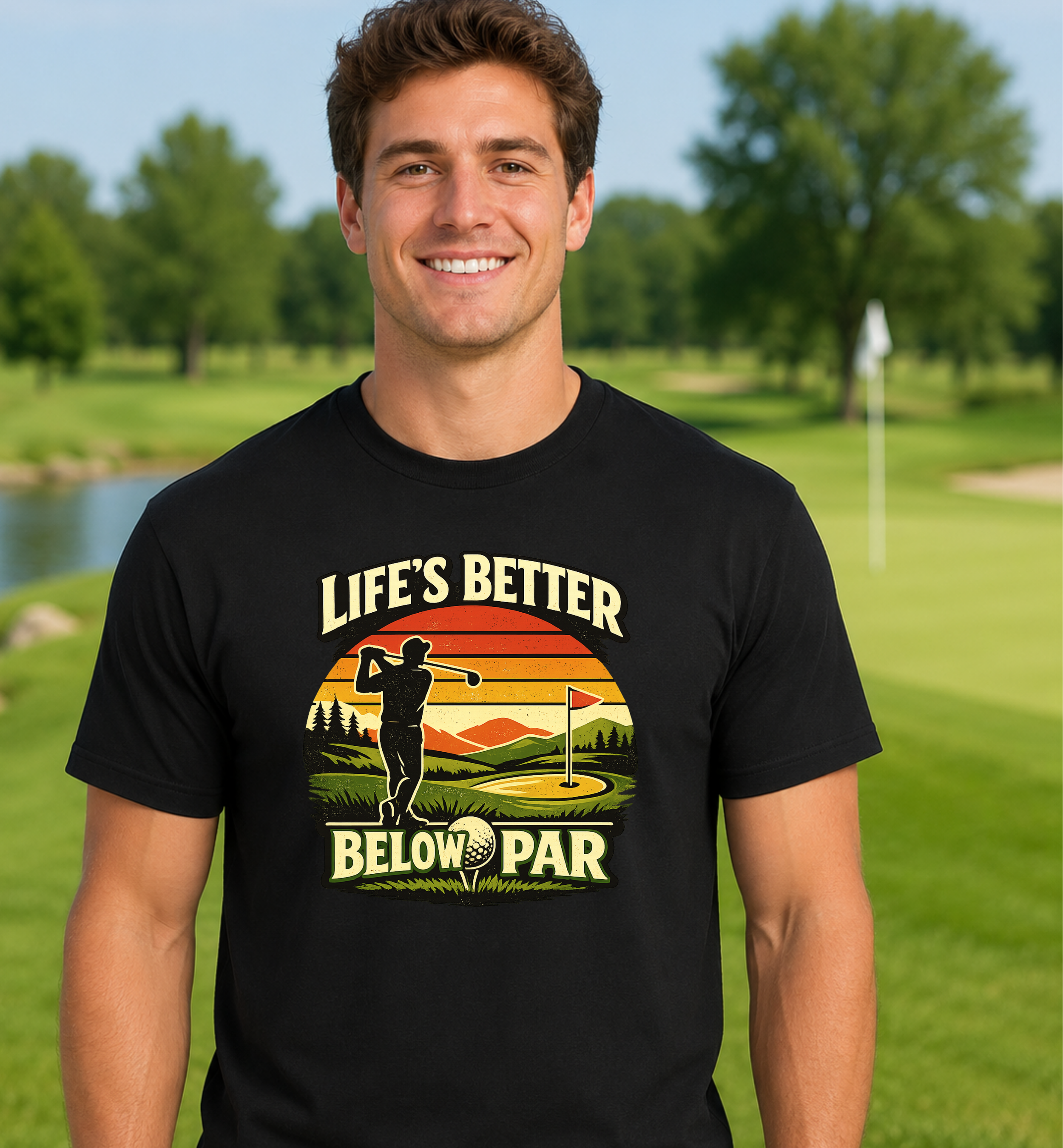 Life's Better Below Par - Golfing