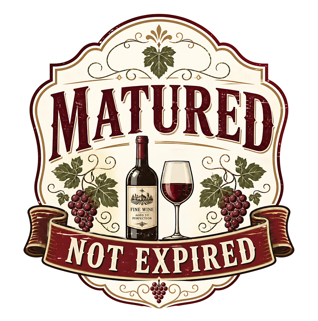 Matured Not Expired Wine