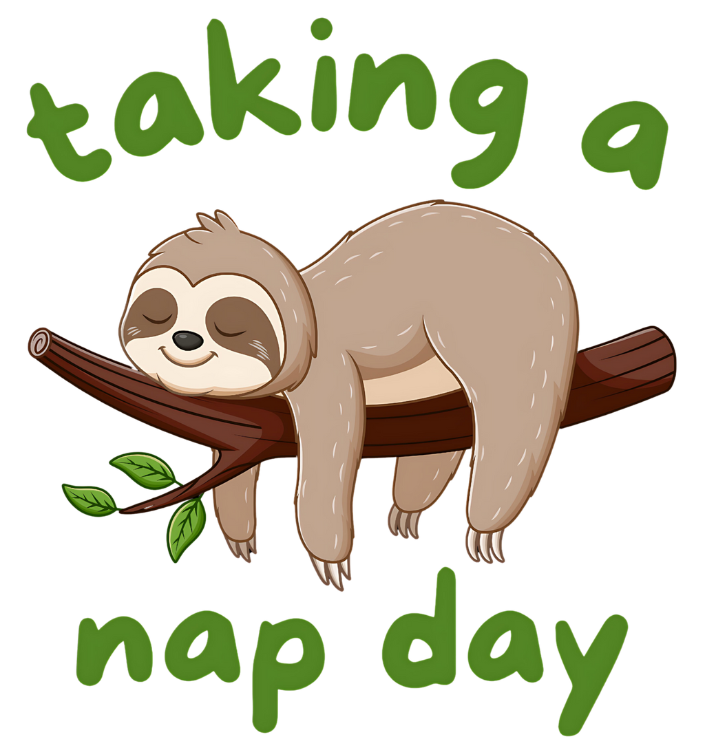 Taking A Nap Day - Sloth