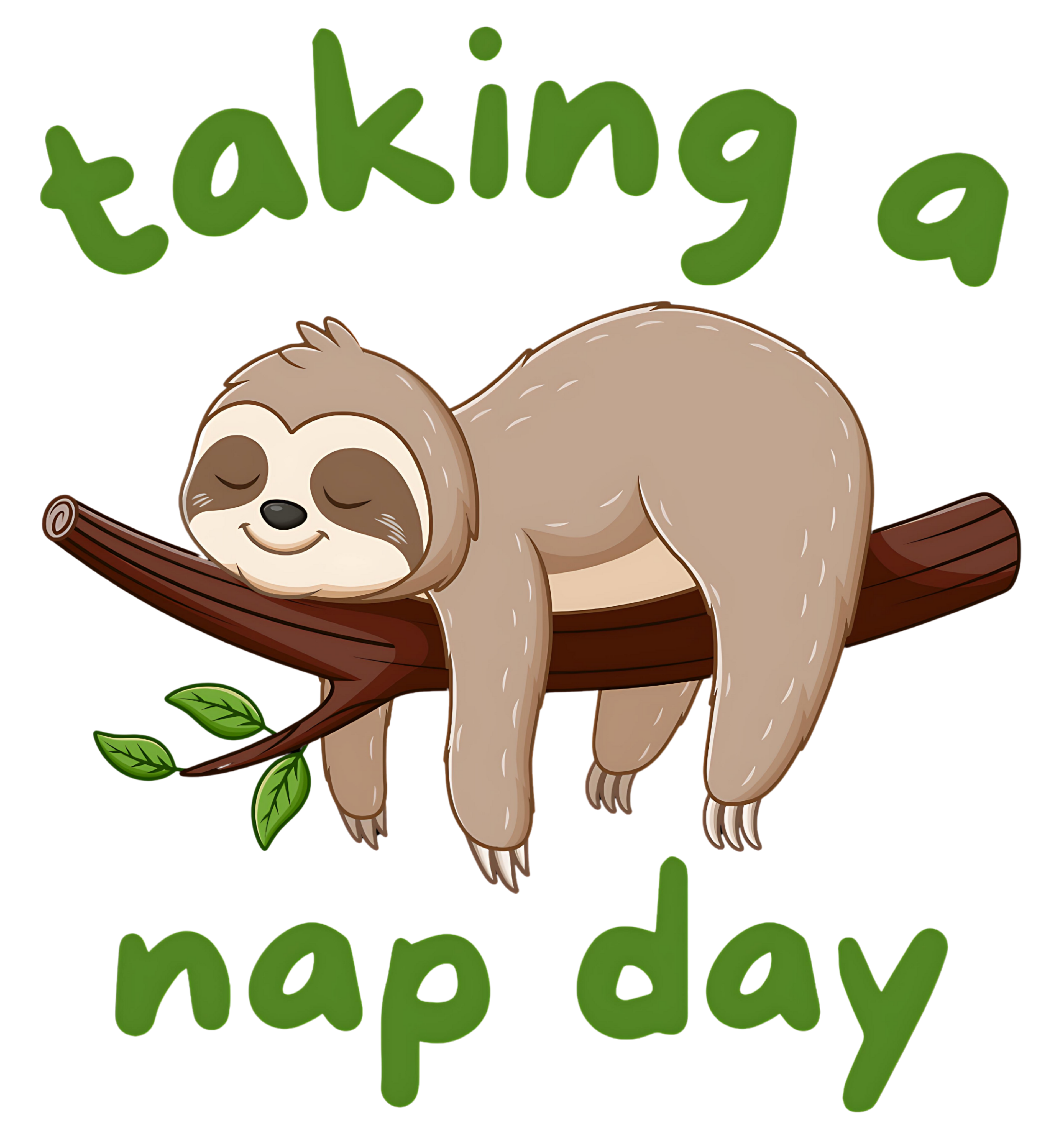 Taking A Nap Day - Sloth