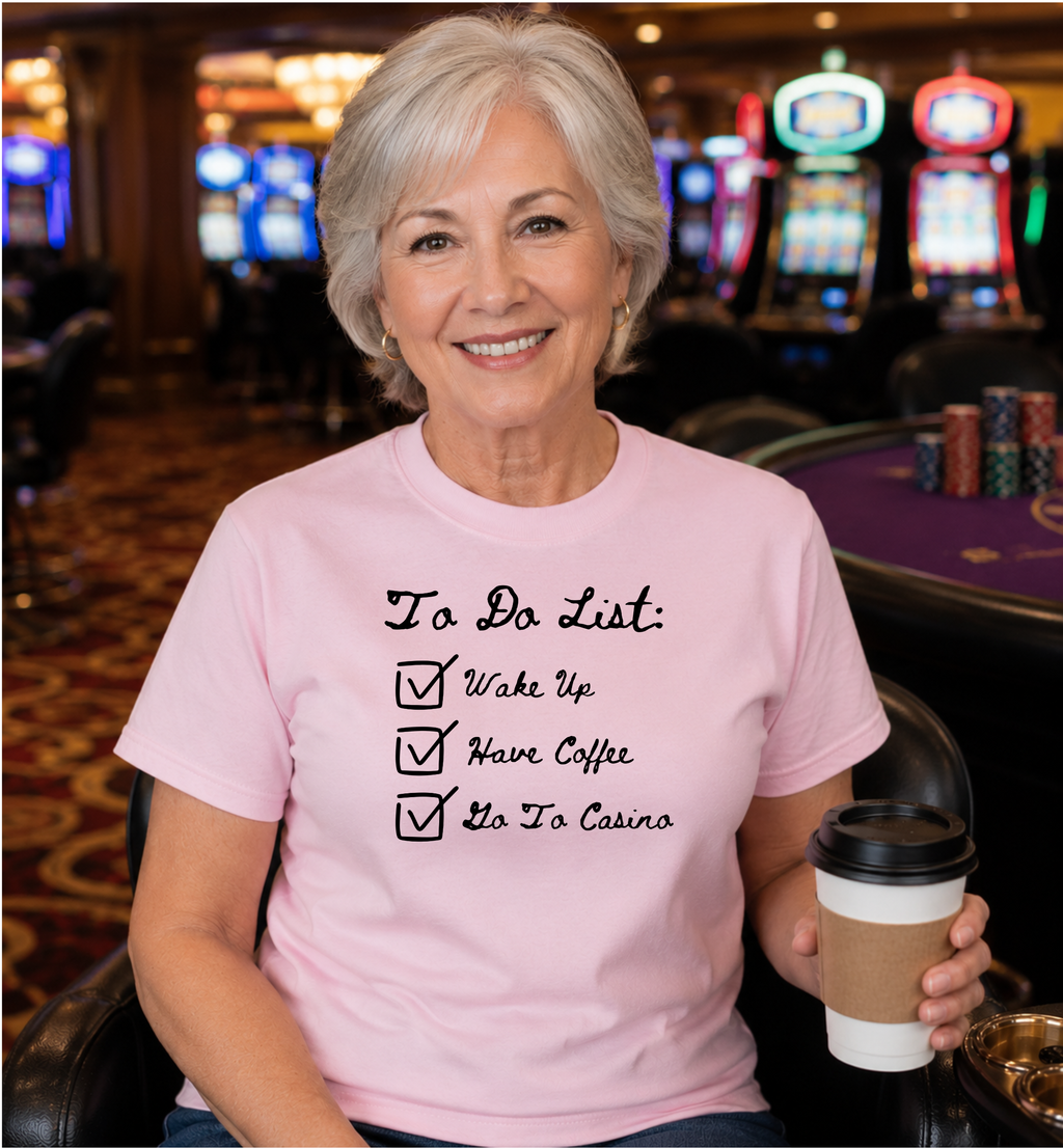 To Do List: Wake Up, Have Coffee, Go To Casino